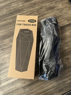 Car Trash Can with Lid - 2 Pack, Mini Essential Car Accessories for Inside NEW!