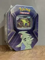 Triple Whammy Tin - Tyranitar Tin - Sealed - Scarlet & Violet - Pokemon TCG