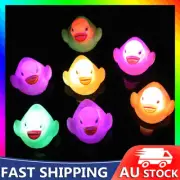 LIGHT UP BATH DUCK - "Rubber Duck" Light Changing Floating Bath Toy **NEW** RY