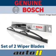 Bosch Wiper Blade Set for Bmw 535I E39 3.5L Petrol M62 01/96 - 12/00