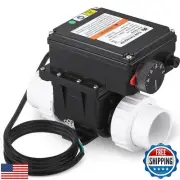 Mxmoonant Hot Tub Thermostat, 2KW 110V Spa Bathtub Heater Thermostat with Tem