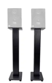 (2) Rockville 28" Studio Monitor Speaker Stands For Rockville DPM6B