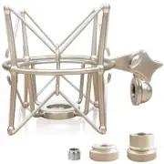 Boseen Spider Microphone Shock Mount Mic Holder - Anti Vibration Metal Spider...