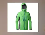 NWT Eddie Bauer Mens First Ascent Seaba Heli Guide Jacket Waterproof Sprig $499