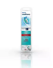 2 PACK SONICARE SIMPLY CLEAN REPLACEMENT TOOTHBRUSH HEADS SONIC CARE SIMPLYCLEAN