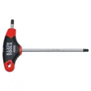 Klein Tools JTH6E15BE 3/8" Journeyman Ball End Hex Key T-Handle - 6"