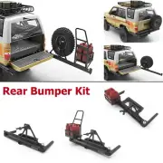 for RC4WD 4RUNN-ER Body +TF2 Chassis RC Car Metal Rear Bumper Spare Tire Bracket