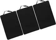 ERINGOGO 3pcs Car Seat Back Kick Protectors Durable Kick Mats for Easy Installation Fit Stylish Cover for Car Interior Against Dirt