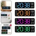 Easy to Read LED Display Digital Clock Calendar & Temperature Function