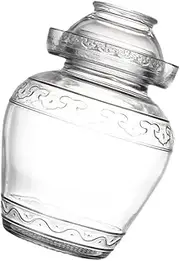 [STOBAZA] Glass Kimchi Jar Pickle Fermentation Pot Wide Mouth Storage Jar for Vegetables