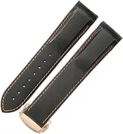 YCBFGAZATK Silicone Watch Strap Fit For Omega Watch AT150 Fit For Sea Master 007 Men's Fit For Universe Fit For Ocean Series Rubber Sports Strap Fit For Seiko 20 22mm