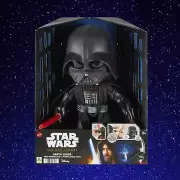 Star Wars Darth Vader Voice Changer Plush Toy Light Up Light Saber 11-inch