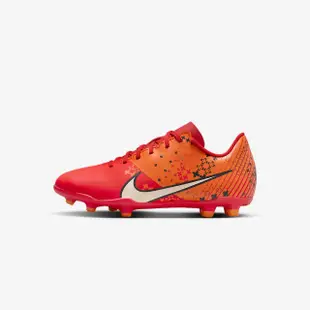 【NIKE 耐吉】足球鞋 Jr Vapor 15 Club MDS 大童鞋 女鞋 低筒 足球 紅色 橘色(FD0563-600)