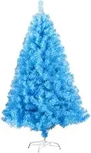 Ariv Blue Christmas Tree 1.8M/6ft Xmas Tree 772 PVC Tips 180cm Christmas Ornament Metal Frame Deco