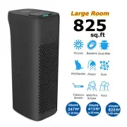 Air Purifier for Whole Home HEPA Washable Filter for Allergies Smoke Pets Dust