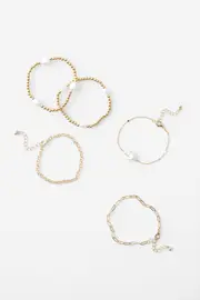 [SUPRE] SUPRE - Farrah Necklace, Bracelet Stack & Earring Single Pack Bundle