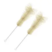 2pack Laboratory Test Tube 250ml Conical Flask Bristles Cleaning Brush