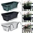 Hanging Planter for Balcony Railing Flower Pot Home Decor Vegetable Planting Pot