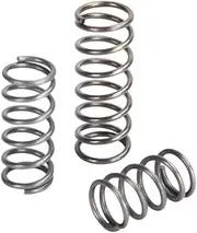 10pcs 65Mn Wire Diameter 0.2 Mm Cylidrical Coil Small Compression Spring Return Compressed Springs Release Pressure Spring Steel(5mm,2.5mm)