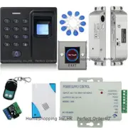 Biometric Fingerprint +125KHz RFID+ Password Door Access Control+ Drop Bolt Lock