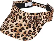 [MOBUTOFU] Leopard Print Cap Beanies Animal Beret for UV Jacket Leopard Pants Visor Hat Hoodie Brim Running Visor Catsuit Puff Sleeve Blouse Golf Hat Headband Fleece Yellow Cotton