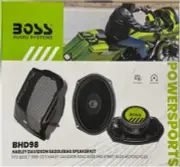 Boss BHD98 Saddlebag Kit 6"x9" Saddlebag speakers 1998-2013 Harley Road Glide