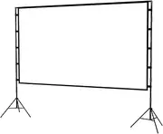 120” Portable Movie Projector Screen - Outdoor Indoor 16:9 4K Tripod Stand Case