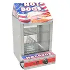 Commercial Electric Sausage Hot Dog Cooker Hotdog Steamer Machine Bun Warmer