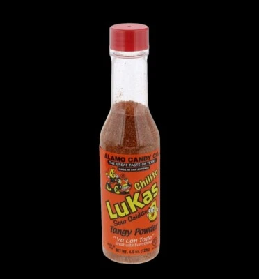 Alamo Candy Chilito Lukas Tangy Powder 4.5oz Bottle Great With Everything