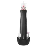Electric Cordless Nail Drill Portable Manicure Pedicure Kit with Stand,5 Speeds Nail Grind Trimmer Buffer Powerful Hand Foot Nail Grinder-Black