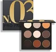 Pro Palette 03 Creamy Earthy Bronze Nude Tone Blendable Buildable Crease-free Easy-blend Long Lasting Waterproof 100% Color Pigment Eyeshadow Palette