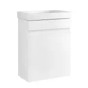 Vanity Unit 400mm with Basin White Cefito