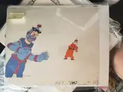 Back to the Future Series Animation Production Cel Universal Studios COA #94
