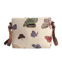在飛比找蝦皮購物優惠-【Signare】英國品牌 蝴蝶飛舞編織大容量托特女單肩包