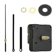 Clock Mechanism Replacement, Quartz Clock Mechanism DIY Wall Clock, 17002, Black