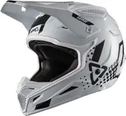 Leatt GPX 4.5 V20.2 Motocross Helmet, black-white, Size XL for Men Black White