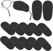 COLLBATH Eye Patches for Glasses 12 Pack Sleep Mask Lazy Eye Glasses Patch for Adults Children