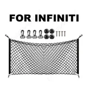 Rear Trunk Envelope Style Mesh Organizer Cargo Net for INFINITI Q45 1990-2006
