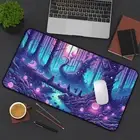 Forest Magic Desk Mat, Nature Lover Gift, Botanical Office Decor