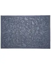 Calloway Mills Poly Lilac Vine Indoor/Outdoor Mat Light Grey