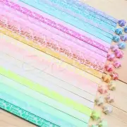 30pcs Luminous Star Folding Paper Star Paper Ribbon