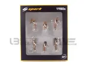 SPARK 1/43 - FIGURINES SET OF FIGURINES GRID GIRLS 1980'S 43AC022