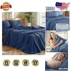 GOTS Certified 1200 Thread Count Cooling Sheets - Ultimate Comfort for Cal King