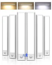 Under Cabinet Lighting, LED Motion Sensor Light Indoor, Rechargeable Motion A...