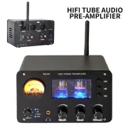 HiFi 2.0 Channel Tube Audio Bluetooth Stereo Processor Preamp Pre-Amplifier