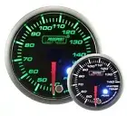 ProSport 52mm 'Premium' Water Temperature Gauge - Green/White - Fahrenheit 216SM