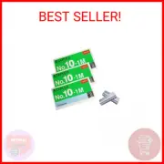 3000pcs No.10 Staples, for Max HD-10D,Swingline Tot Mini Stapler, and Other Mini