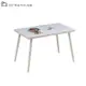 柏蒂家居-芙朗4尺白色岩板餐桌