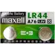 maxell LR44 1.5v水銀電池