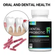 Oral Hygiene Probiotics, Dental Probiotics for Gums and Teeth Bad Breath,60 Caps